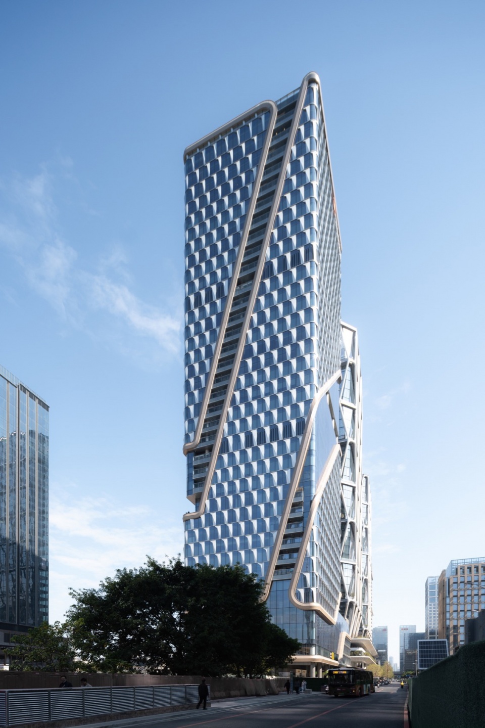 Sanqi Mutual Entertainment Global Headquarters Building by GWP Architects