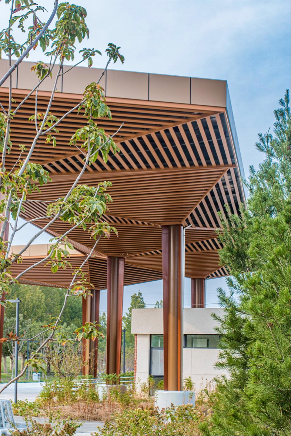 aobei forest park by beilin landscape folie architecture