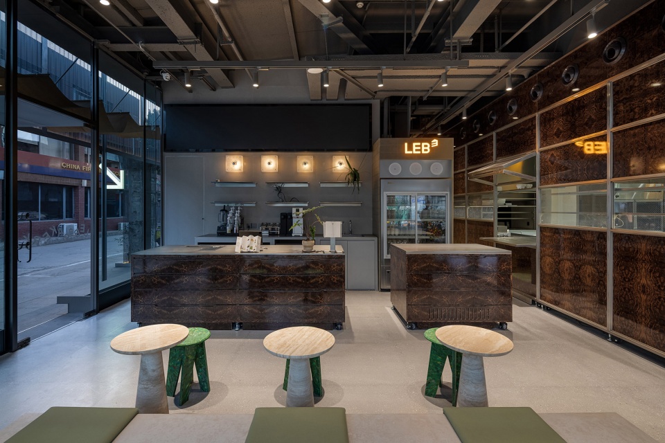 leb dessert shop by mos design studio