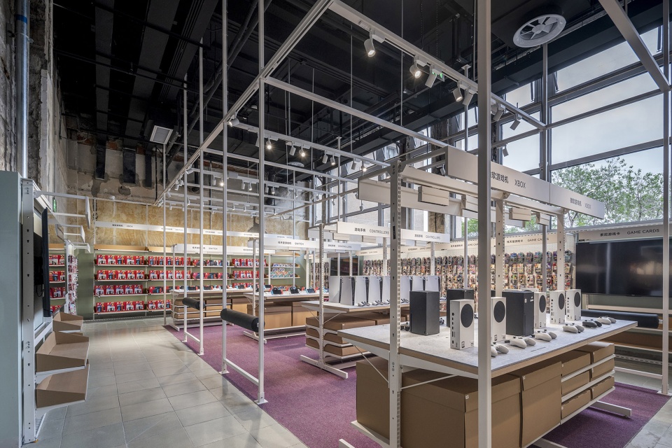 super zhuanzhuan retail space by spacestation