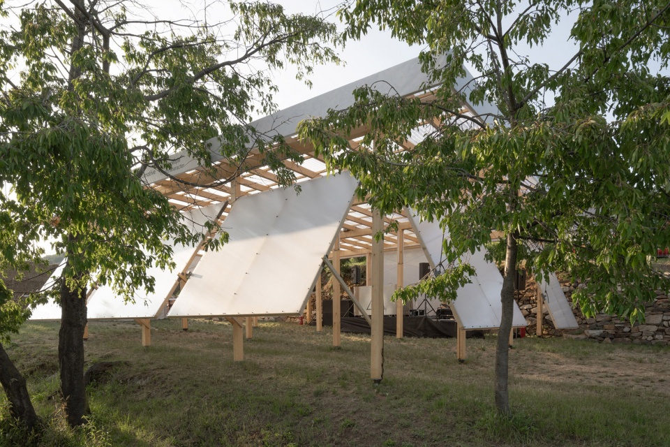 the zeny vino funk zvf festival by jakub kolarovic architects