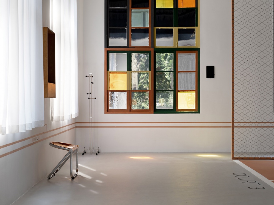 break point indoor tennis training center by for space design