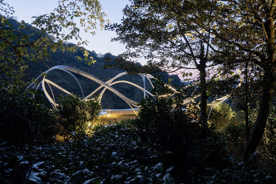 camellia theater on dali wuliangshan highland by kongxiangwei studio