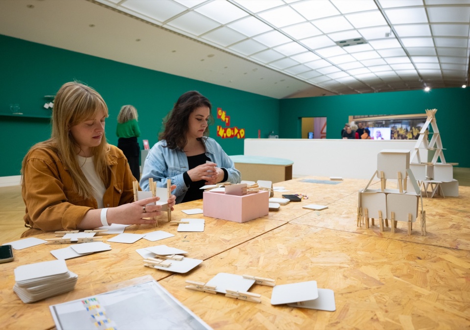 MVRDV creates exhibition design for WEtransFORM at Bundeskunsthalle in Bonn