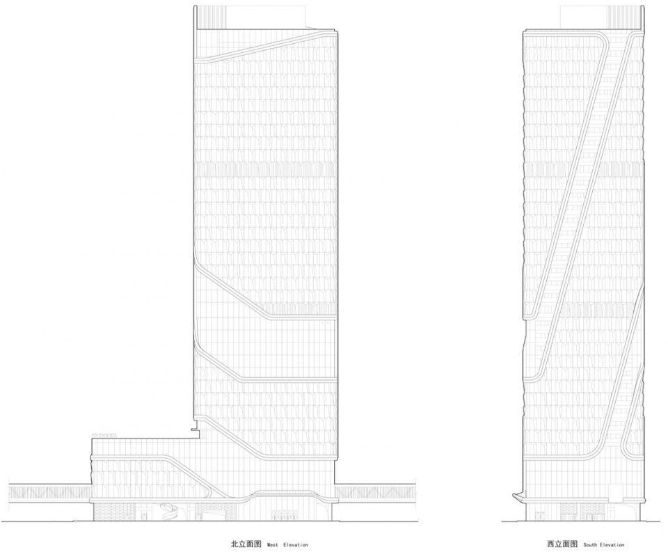 Sanqi Mutual Entertainment Global Headquarters Building by GWP Architects