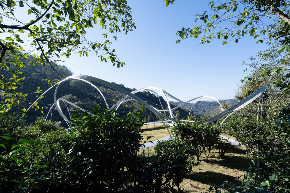 camellia theater on dali wuliangshan highland by kongxiangwei studio