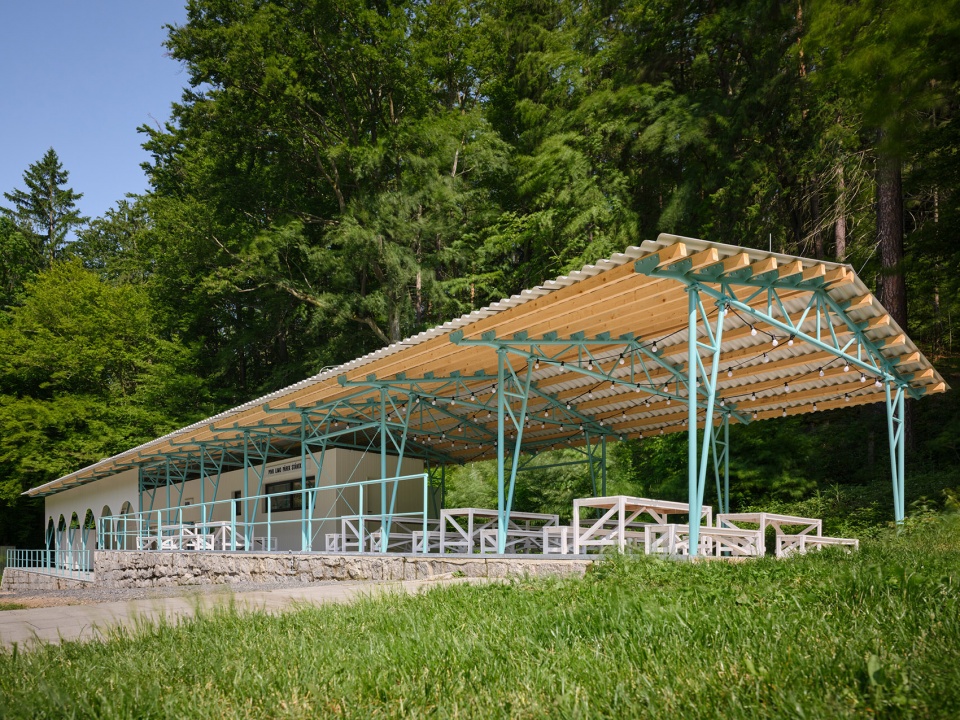 forest pool by mjolk architekti