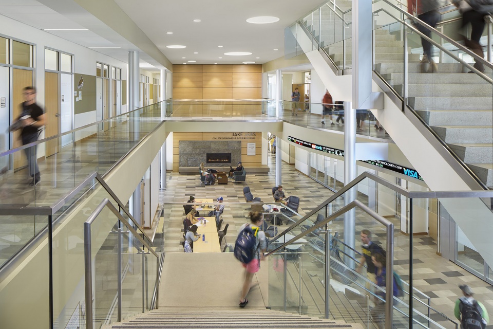 msu jake jabs college of business entrepreneurship by hennebery eddy architects