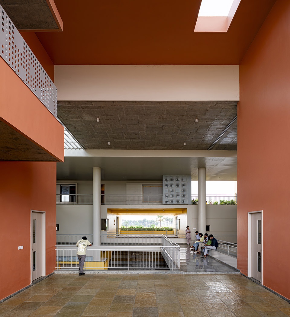 rainbow international school by spacefiction studio