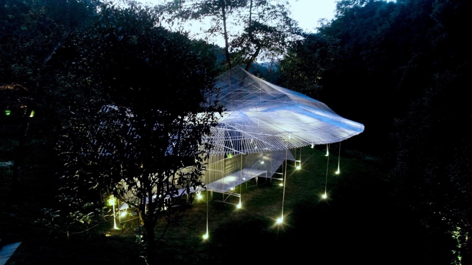 Dali Wuliang Mountain s Phoenix Feather Tea Pavilion by Kong Xiangwei Studio