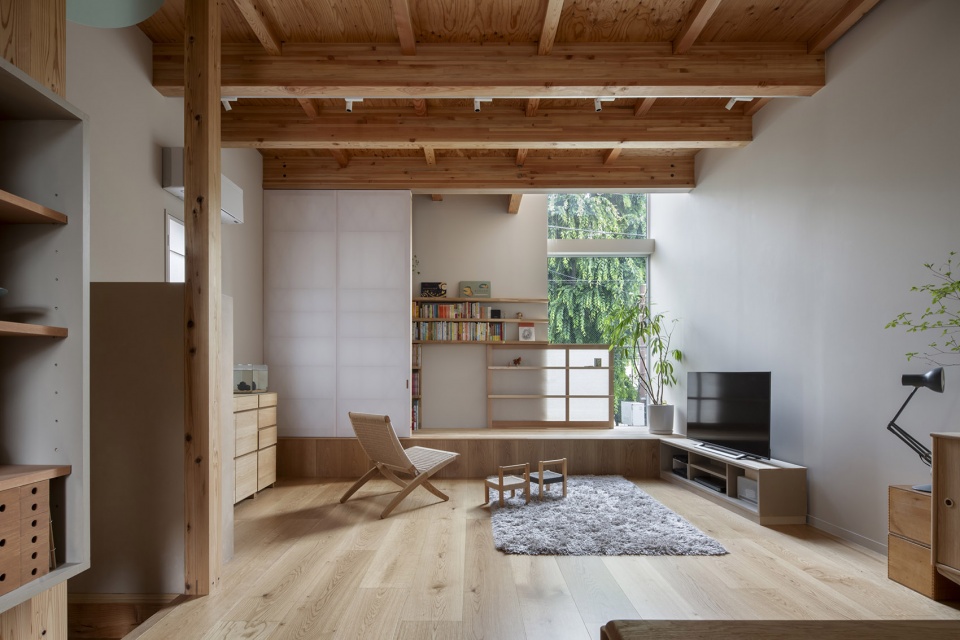house in itabashi by terrain architects