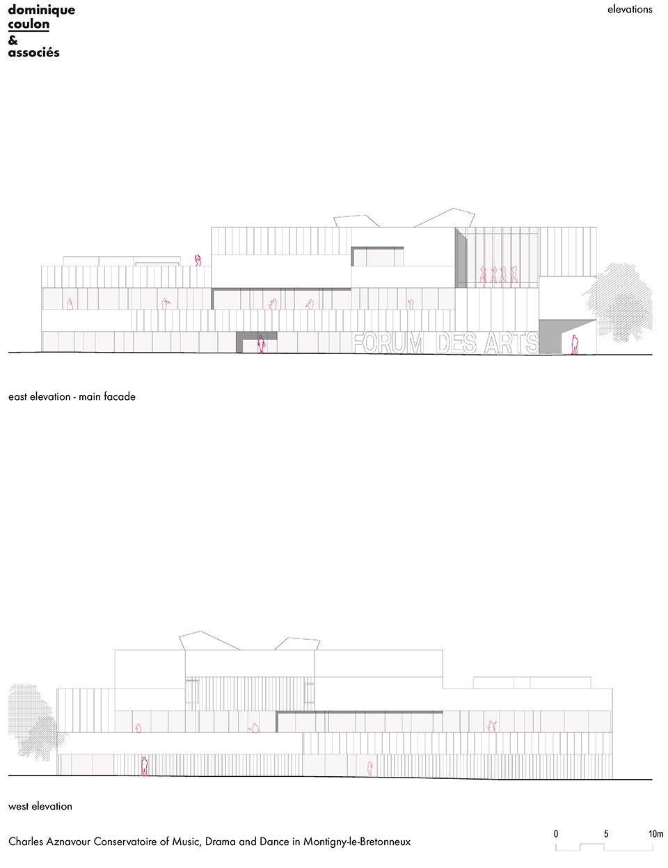 charles aznavour conservatoire of music drama and dance by dominique coulon associes