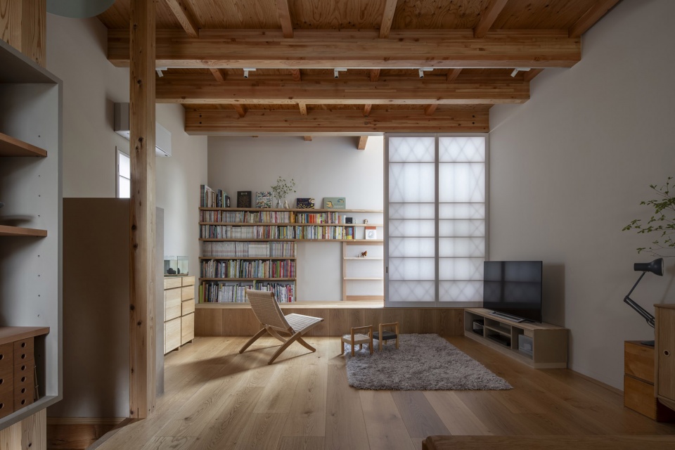 house in itabashi by terrain architects