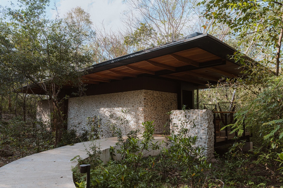 rio perdido west bungalows by studio saxe