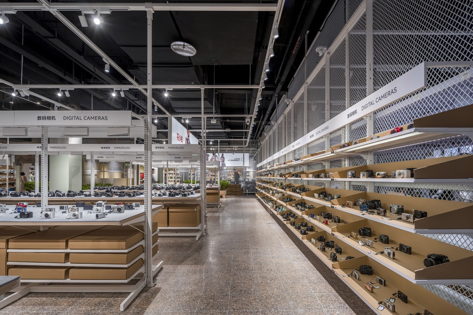 super zhuanzhuan retail space by spacestation
