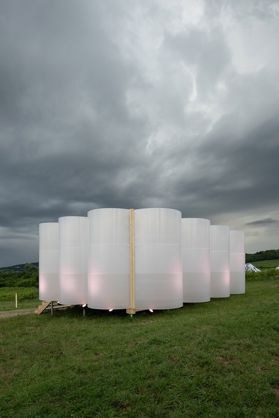 the zeny vino funk zvf festival by jakub kolarovic architects