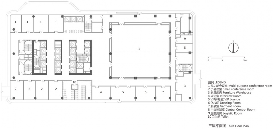 Sanqi Mutual Entertainment Global Headquarters Building by GWP Architects