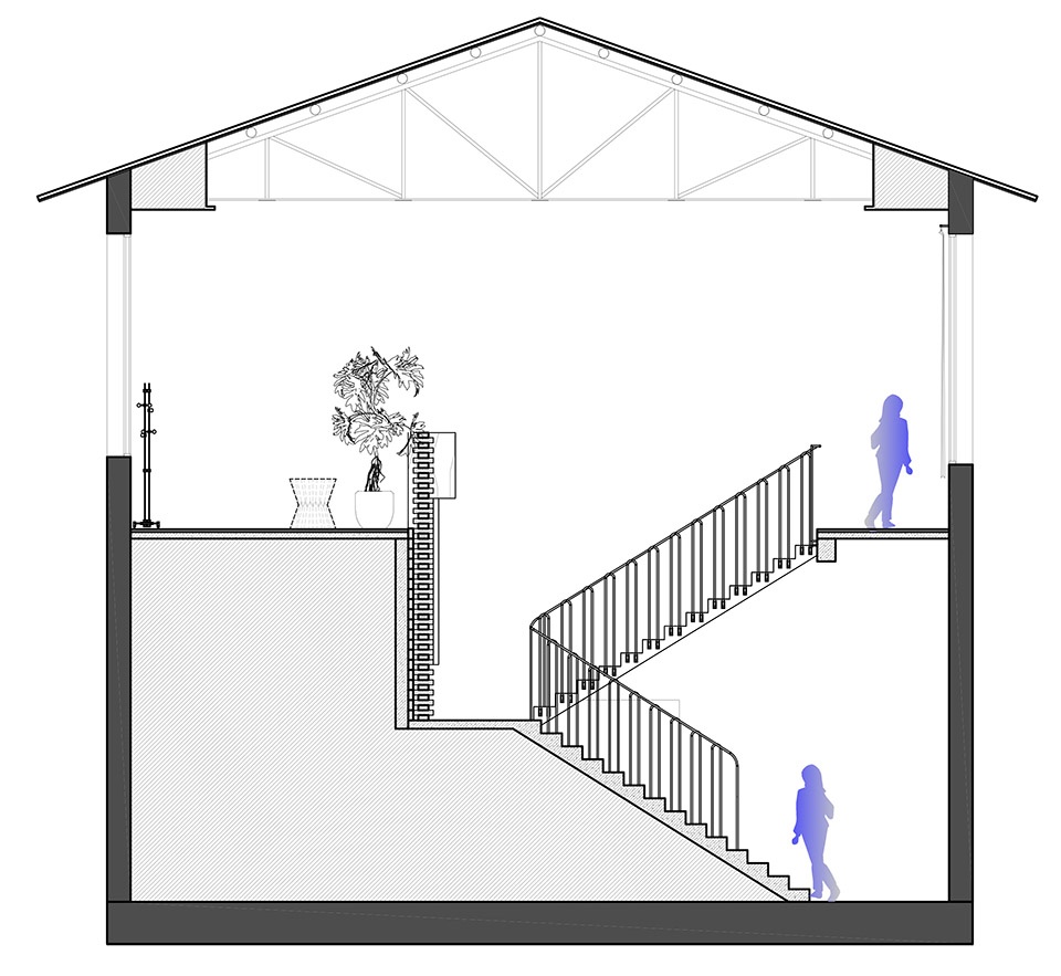 break point indoor tennis training center by for space design