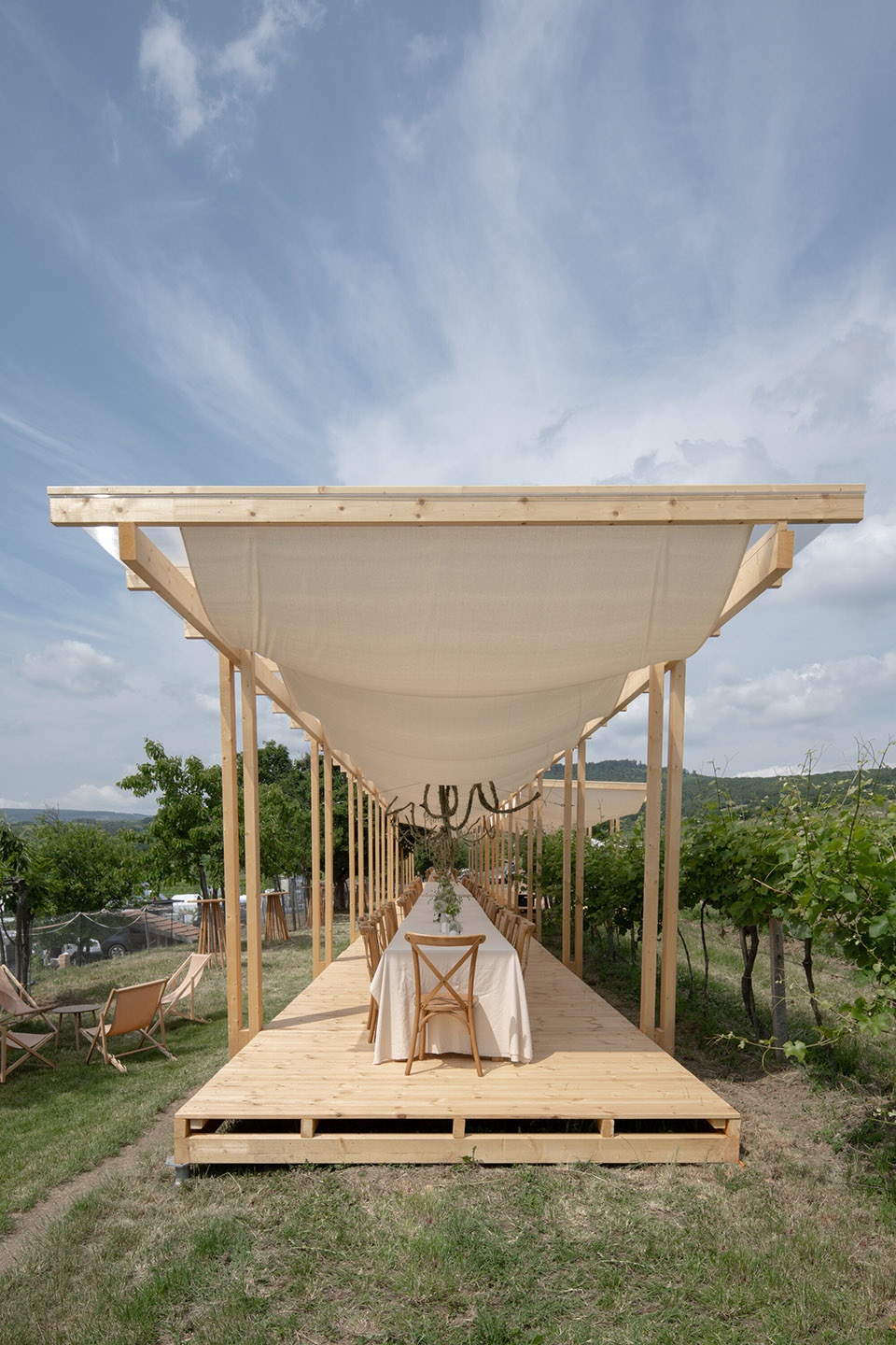 the zeny vino funk zvf festival by jakub kolarovic architects