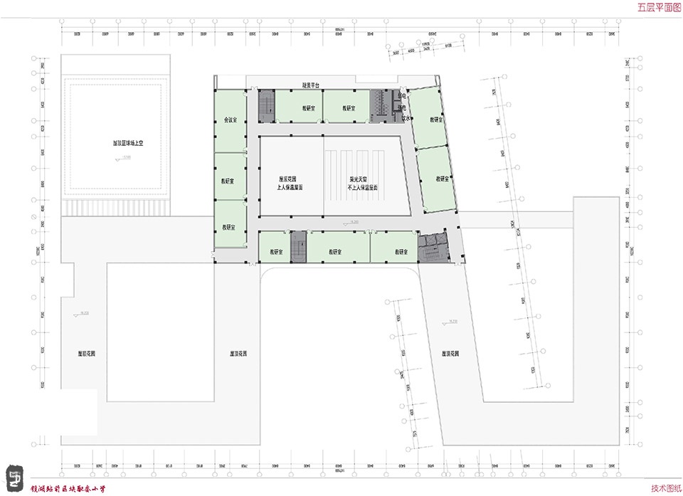 jingle new district zhanqian primary school by tjad