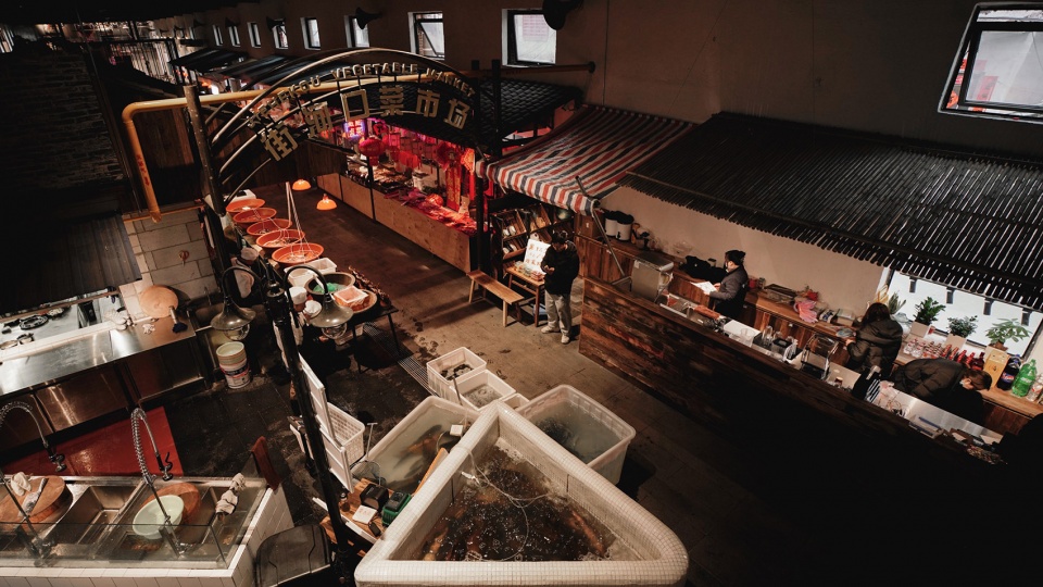 jiehekou fishery market by reborn design