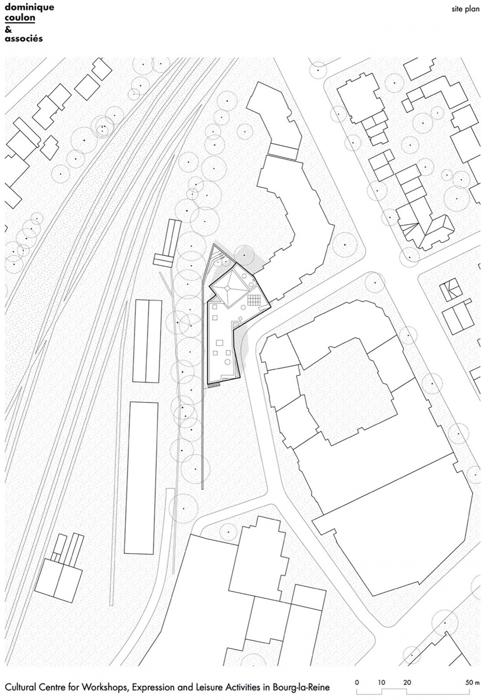 Cultural Centre in Bourg la Reine by Dominique Coulon Associes