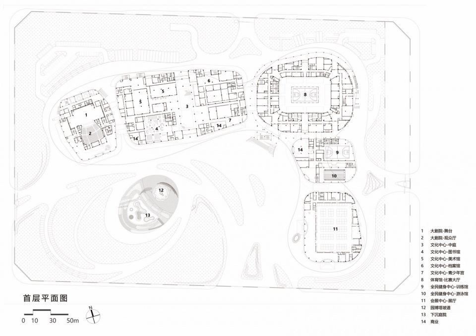 Dingzhou Cultural and Sports Center by THAD