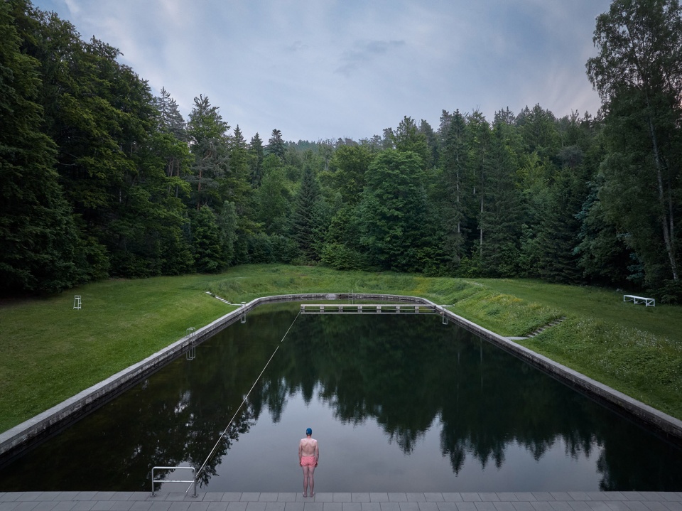 forest pool by mjolk architekti