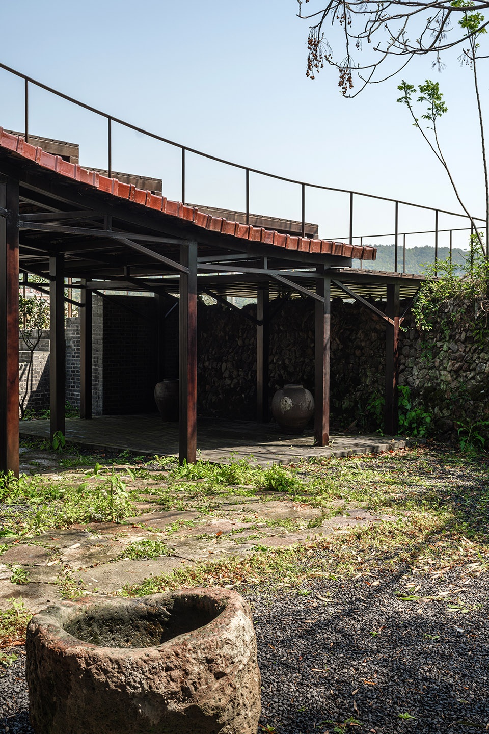 jiangxi village field study house by menjue architects