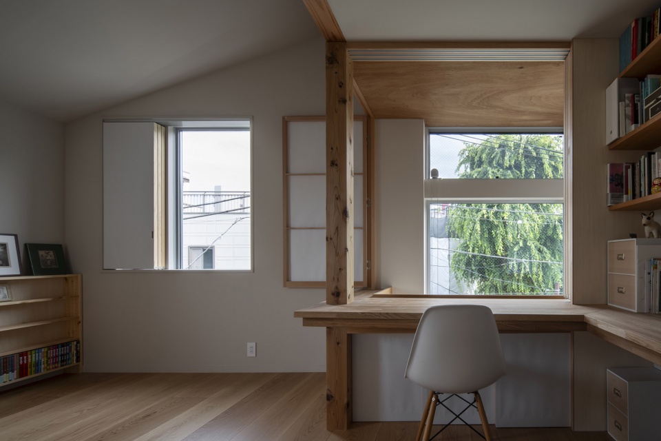 house in itabashi by terrain architects