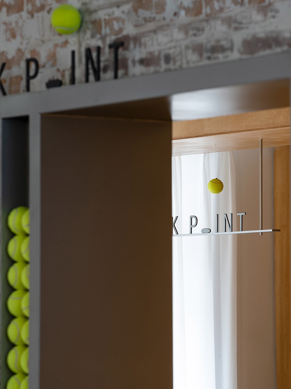 break point indoor tennis training center by for space design