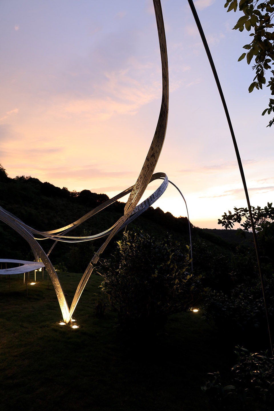camellia theater on dali wuliangshan highland by kongxiangwei studio