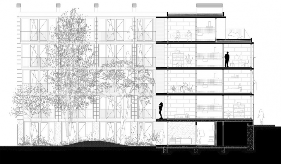 Social housing 2104 by HARQUITECTES