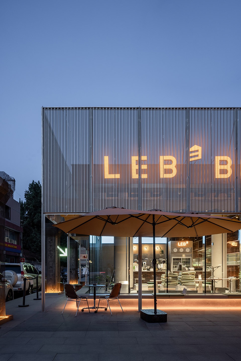 leb dessert shop by mos design studio