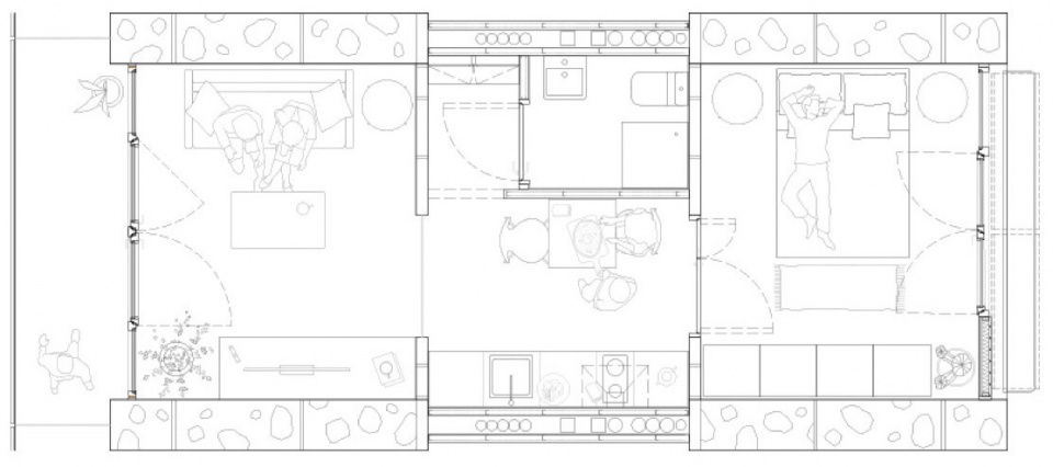 Social housing 2104 by HARQUITECTES