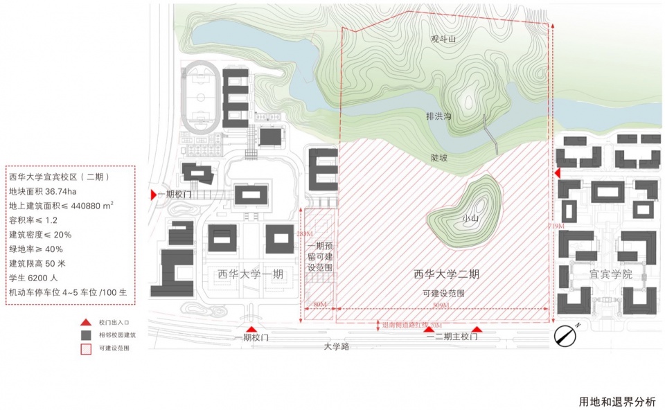 Xihua University Yibin Campus Phase Ⅱ by FCJZ