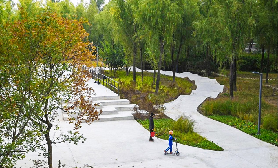 aobei forest park by beilin landscape folie architecture