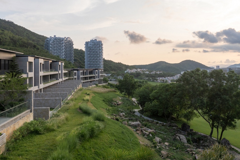 aranya phase iii resort mountain residence landscape by lineplus