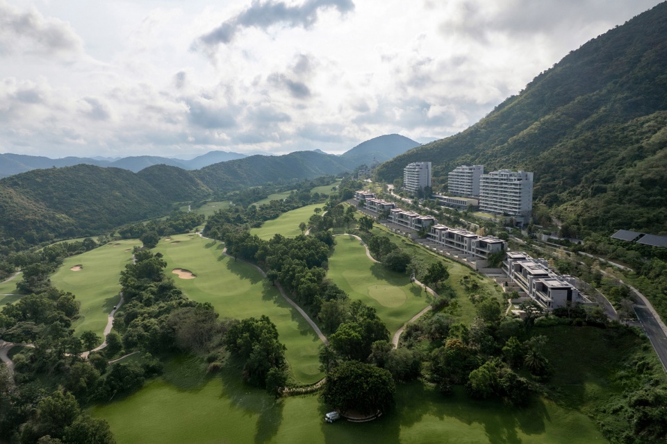 aranya phase iii resort mountain residence landscape by lineplus