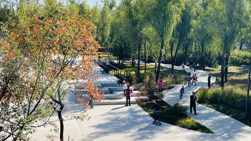 aobei forest park by beilin landscape folie architecture
