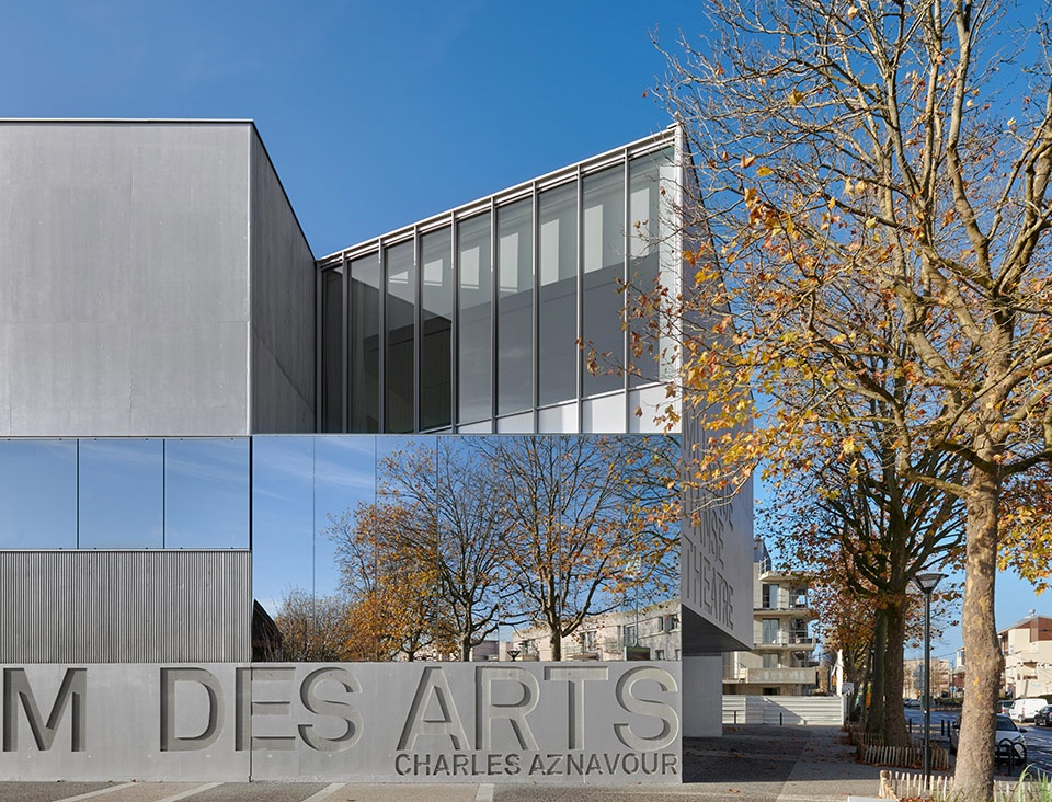 charles aznavour conservatoire of music drama and dance by dominique coulon associes