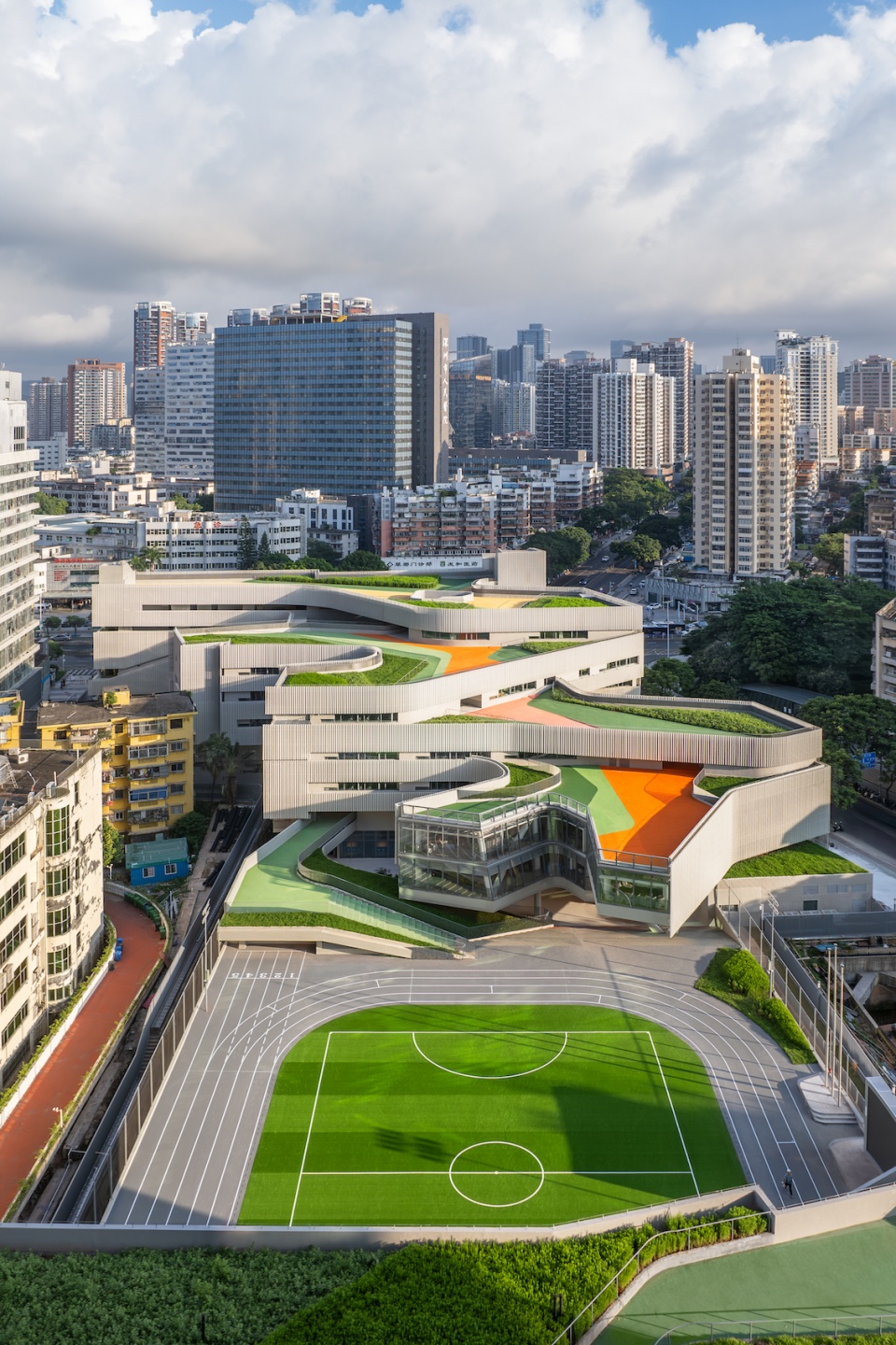 Cuizhu Foreign Language School by Studio Link-Arc - Gooood