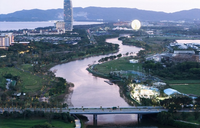 Landscape Design of Haitang River Ecological Park Phase II by LOLA Landscape Architects