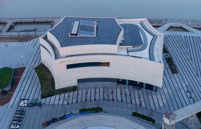 The West Bund Grand Theatre by Schmidt Hammer Lassen Architects (SHL)