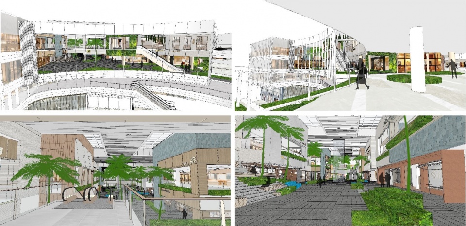 Indoor Landscape Design at Longfor Paradise Walk