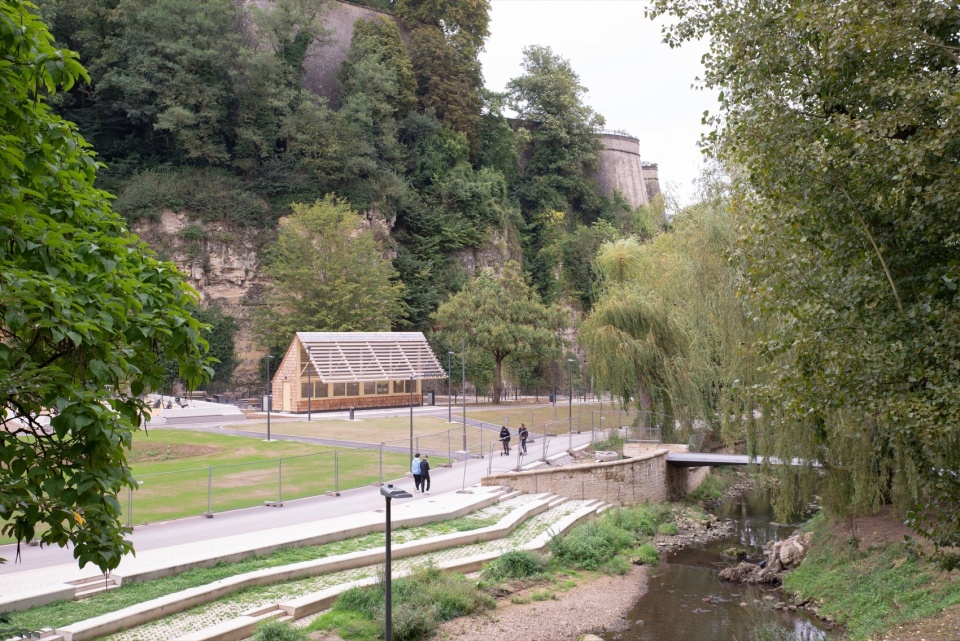 Kiosk Parcs de la Petrusse by New Architekten