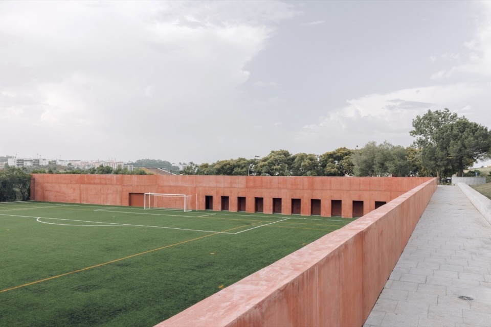 Laje Football Field by Miguel Marcelino