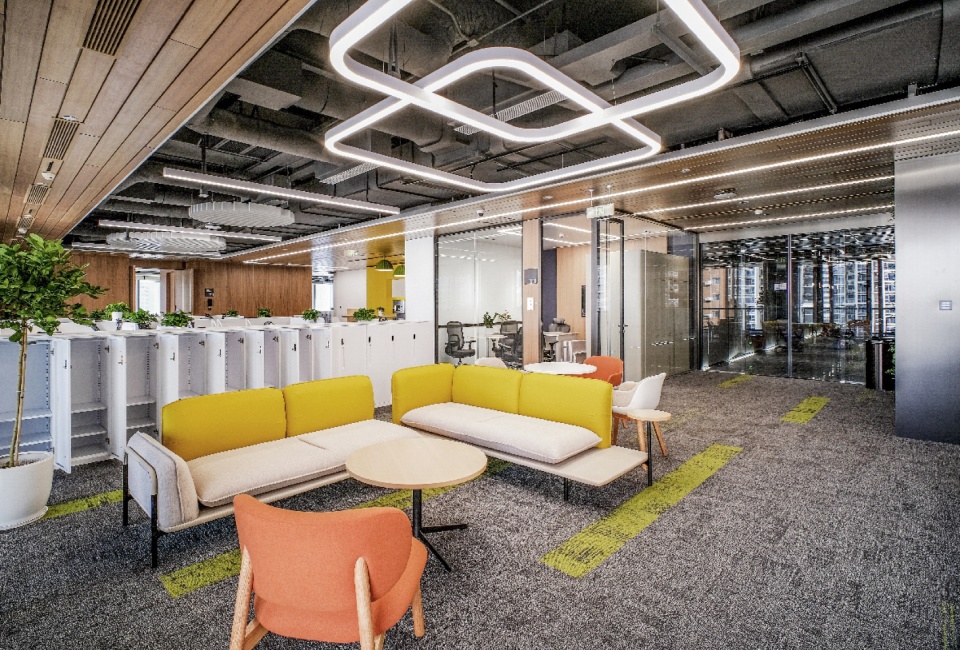 WeBank interior design