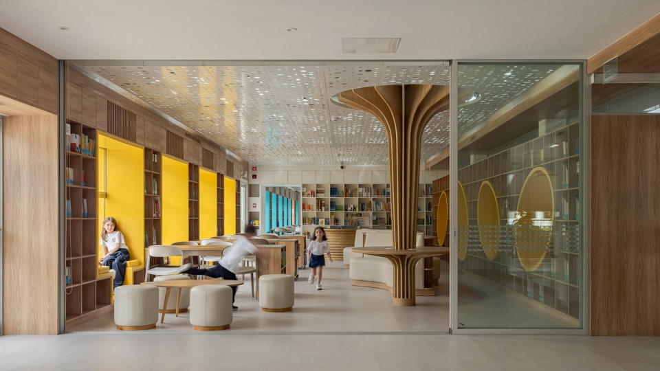 antonio raimondi college library by territorial