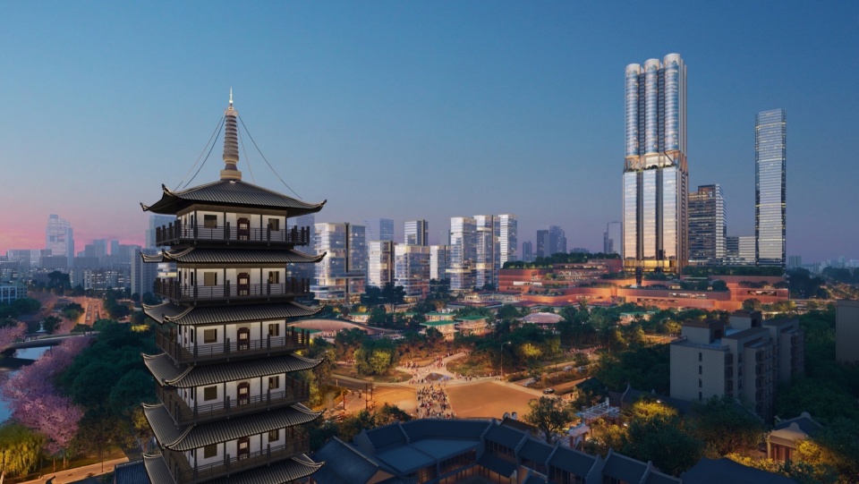 Foster Partners wins competition to transform heart of Shanghai s Putuo District